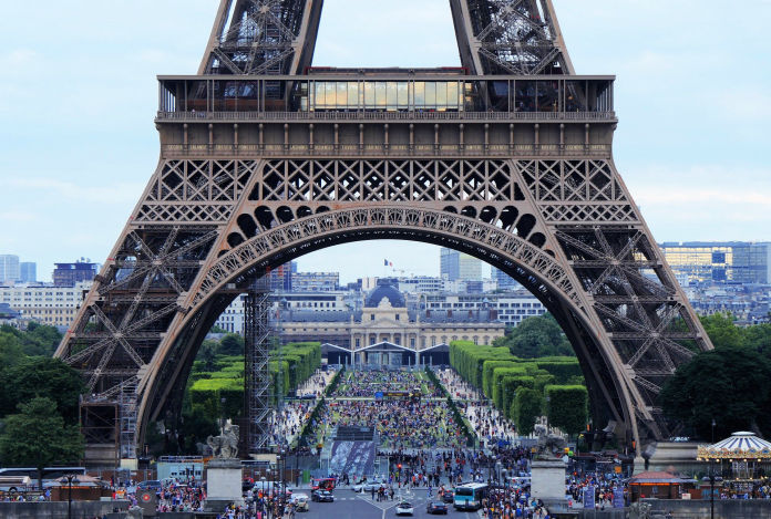 Torre Eiffel en Paris Francia